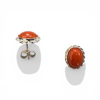 Orecchini Mandile 1922 Donna Coralli in Argento Corallo 2MORC16 - 2MORC16